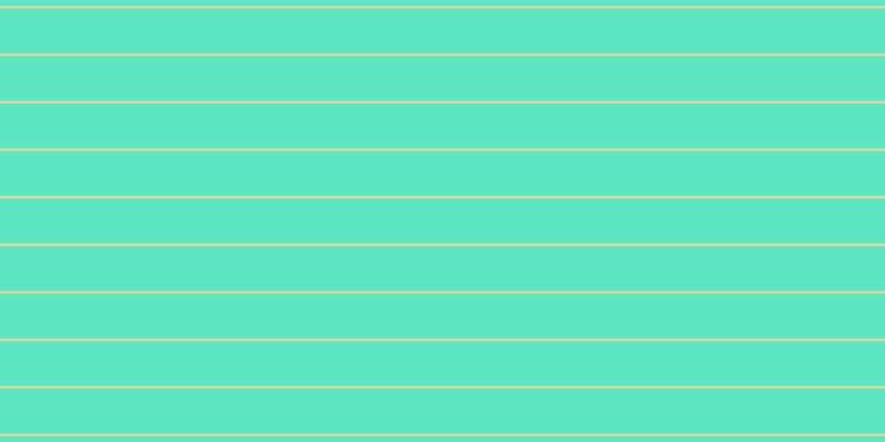 #2adeae (75%), #fcd393 horizontal lines, two pixels wide, forty-one pixels apart