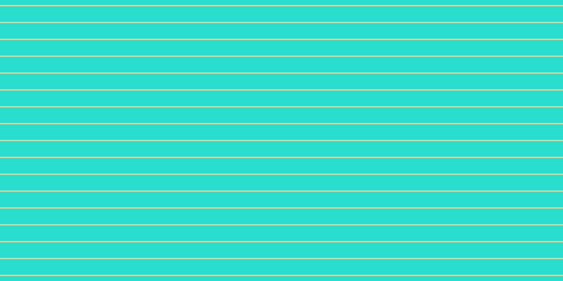 #2adecf, #dbd393 horizontal lines, two pixels wide, twenty-two pixels apart