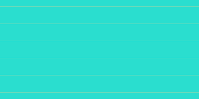 #2adecf, #dbd393 horizontal lines, two pixels wide, sixty-seven pixels apart
