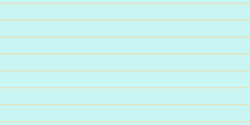 #2adecf (25%), #fcd393 horizontal lines, two pixels wide, fifty-two pixels apart