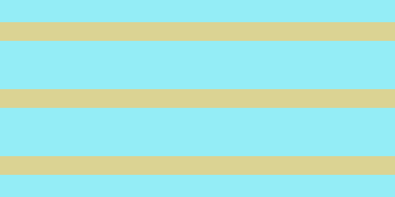 #2adef0 (50%), #dbd393 horizontal lines, thirty-eight pixels wide, ninety-eight pixels apart