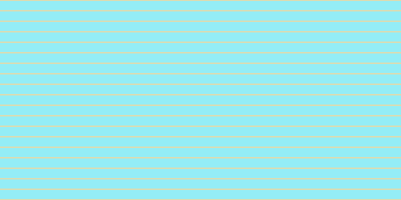 #2adef0 (50%), #fcd393 horizontal lines, two pixels wide, nineteen pixels apart