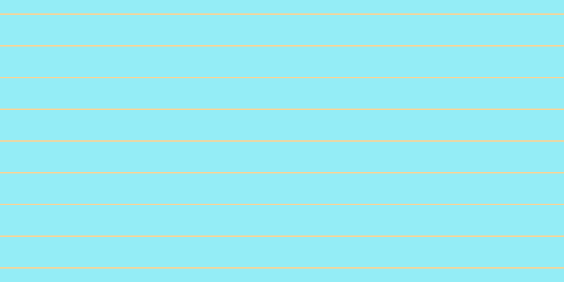 #2adef0 (50%), #fcd393 horizontal lines, two pixels wide, forty-three pixels apart