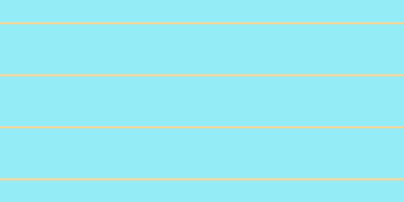#2adef0 (50%), #fcd393 horizontal lines, four pixels wide, ninety-nine pixels apart