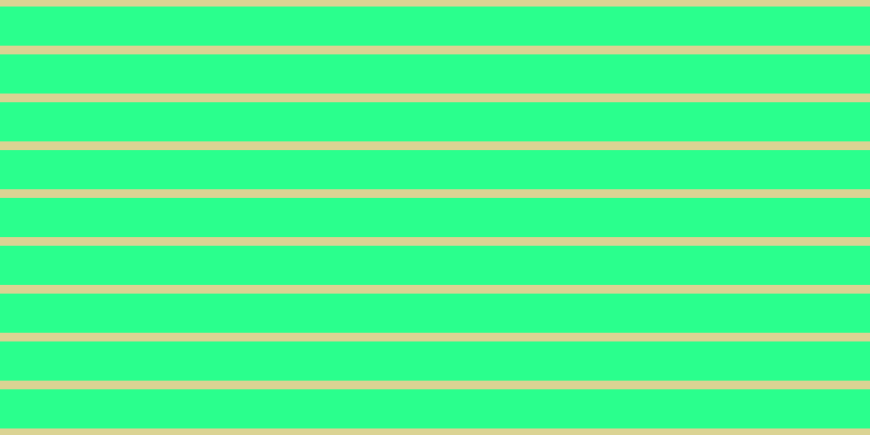 #2aff8d, #dbd393 horizontal lines, eight pixels wide, thirty-six pixels apart