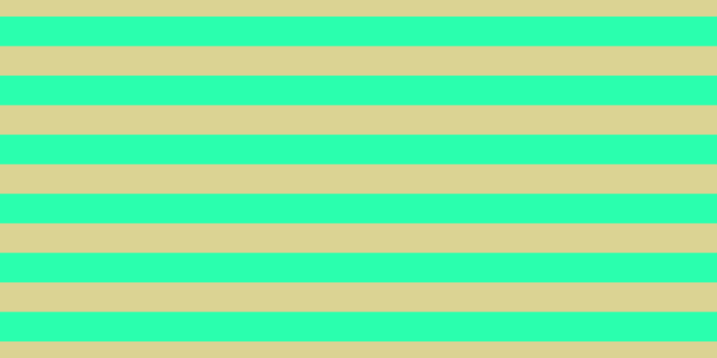 #2affae, #dbd393 horizontal lines, thirty-three pixels wide, thirty-three pixels apart