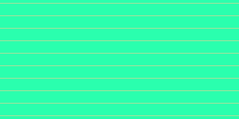 #2affae, #dbd393 horizontal lines, two pixels wide, forty pixels apart