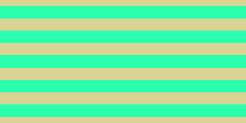 #2affae, #dbd393 horizontal lines, thirty-nine pixels wide, forty-one pixels apart