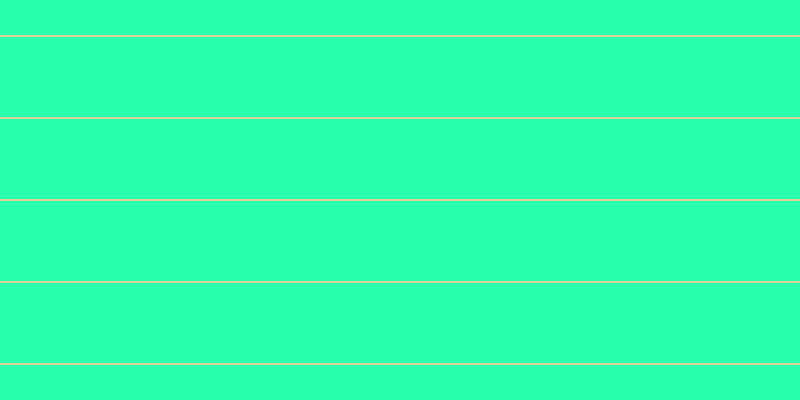 #2affae, #dbd393 horizontal lines, two pixels wide, eighty pixels apart