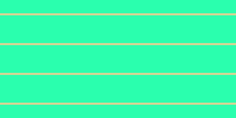 #2affae, #dbd393 horizontal lines, seven pixels wide, ninety-four pixels apart