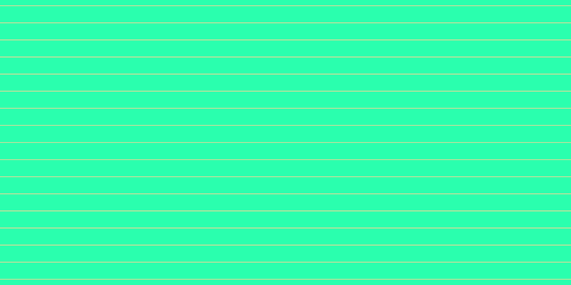 #2affae, #fcd393 horizontal lines, one pixels wide, twenty-three pixels apart