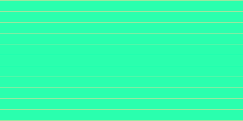#2affae, #fcd393 horizontal lines, one pixels wide, thirty-five pixels apart