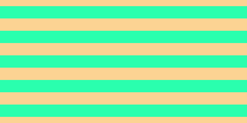 #2affae, #fcd393 horizontal lines, forty pixels wide, forty pixels apart