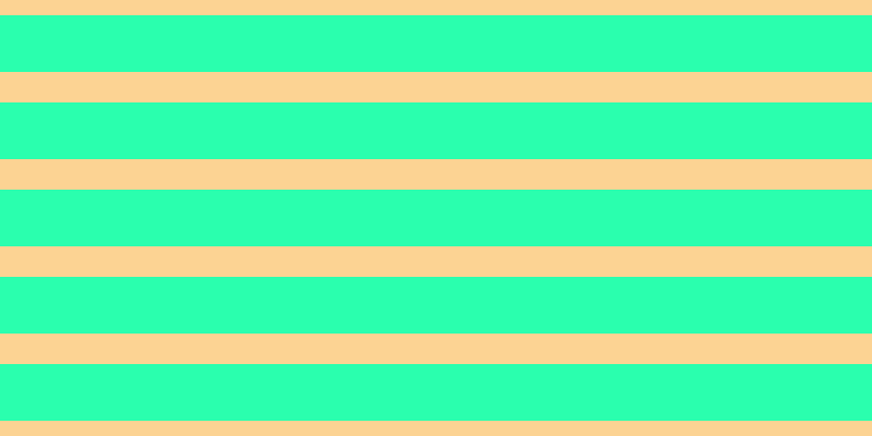#2affae, #fcd393 horizontal lines, twenty-eight pixels wide, fifty-two pixels apart