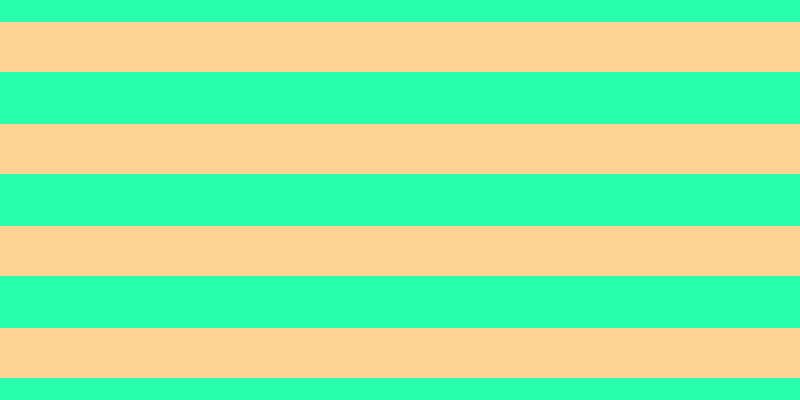 #2affae, #fcd393 horizontal lines, fifty pixels wide, fifty-two pixels apart