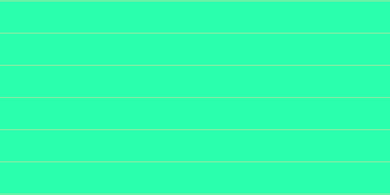 #2affae, #fcd393 horizontal lines, one pixels wide, sixty-five pixels apart