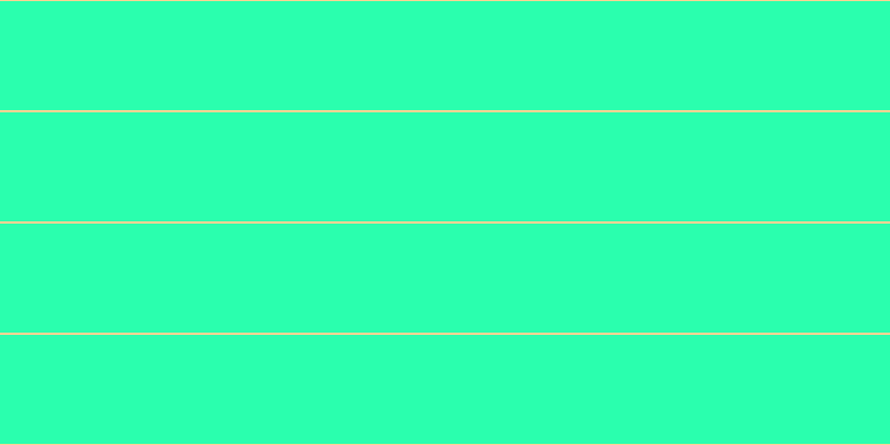 #2affae, #fcd393 horizontal lines, two pixels wide, ninety-eight pixels apart