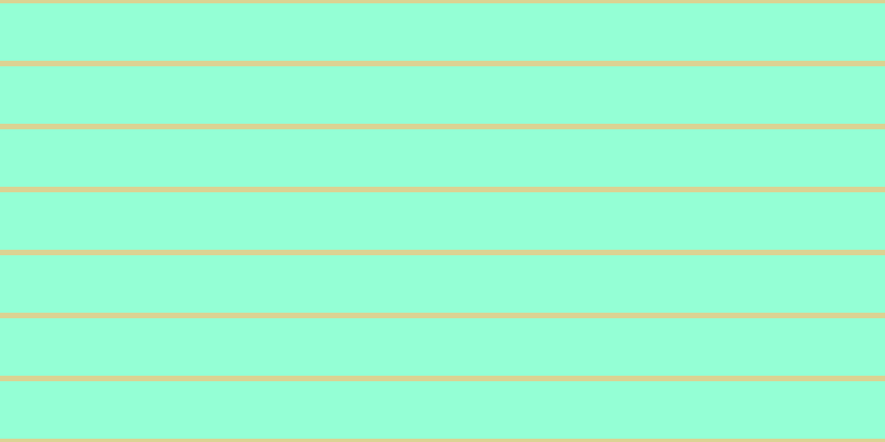 #2affae (50%), #dbd393 horizontal lines, five pixels wide, fifty-two pixels apart