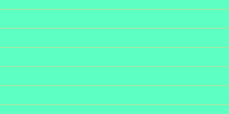 #2affae (75%), #dbd393 horizontal lines, two pixels wide, sixty-five pixels apart