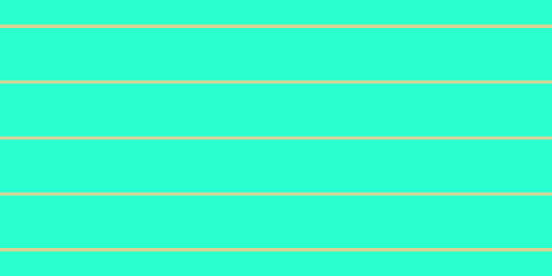 #2affcf, #dbd393 horizontal lines, five pixels wide, seventy-six pixels apart