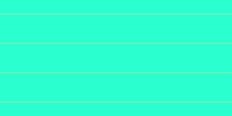 #2affcf, #dbd393 horizontal lines, two pixels wide, ninety-nine pixels apart