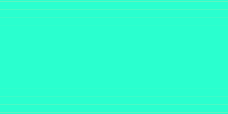#2affcf, #fcd393 horizontal lines, two pixels wide, twenty-six pixels apart