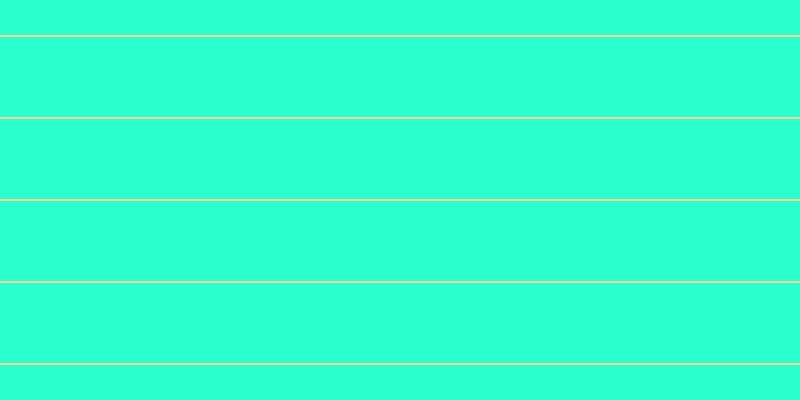 #2affcf, #fcd393 horizontal lines, two pixels wide, eighty pixels apart