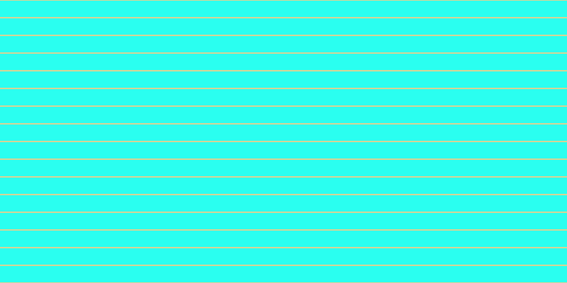 #2afff0, #dbd393 horizontal lines, two pixels wide, twenty-three pixels apart