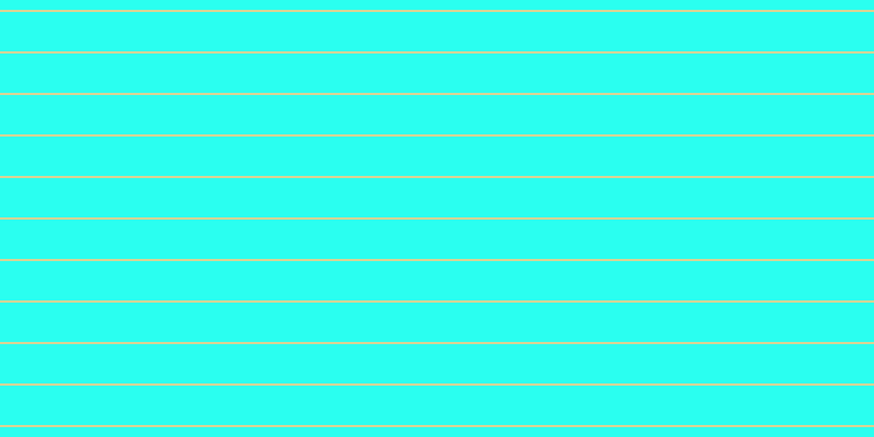 #2afff0, #dbd393 horizontal lines, two pixels wide, thirty-six pixels apart