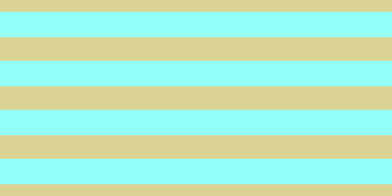 #2afff0 (50%), #dbd393 horizontal lines, forty-eight pixels wide, fifty-two pixels apart