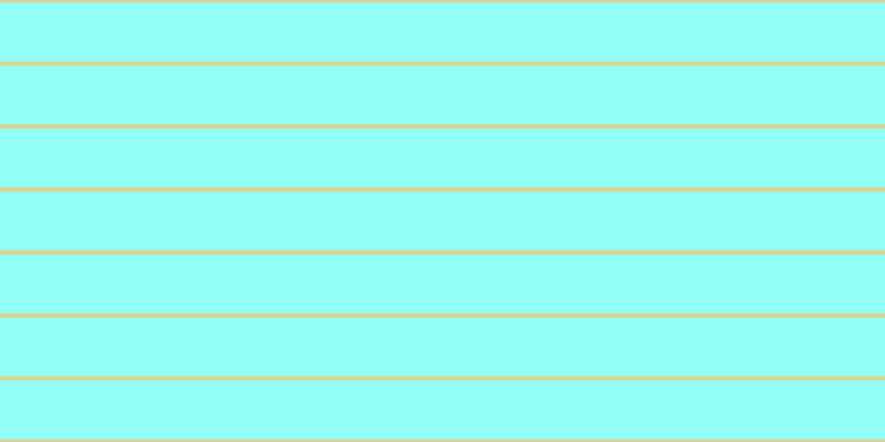 #2afff0 (50%), #dbd393 horizontal lines, four pixels wide, fifty-three pixels apart