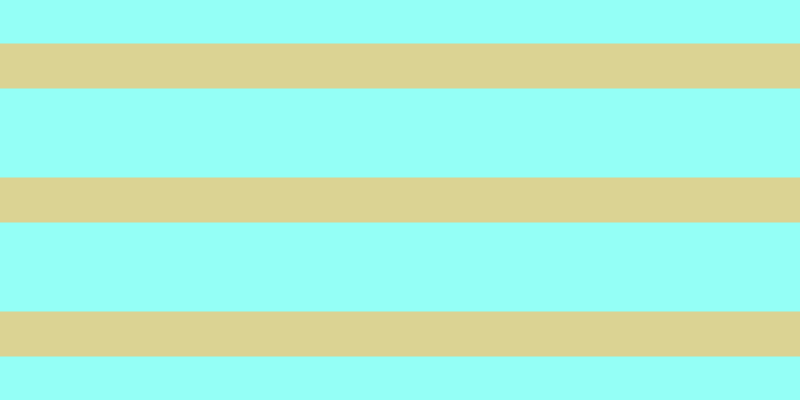 #2afff0 (50%), #dbd393 horizontal lines, forty-five pixels wide, eighty-nine pixels apart