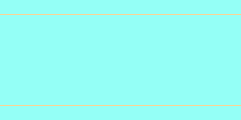 #2afff0 (50%), #fcd393 horizontal lines, one pixels wide, one hundred pixels apart