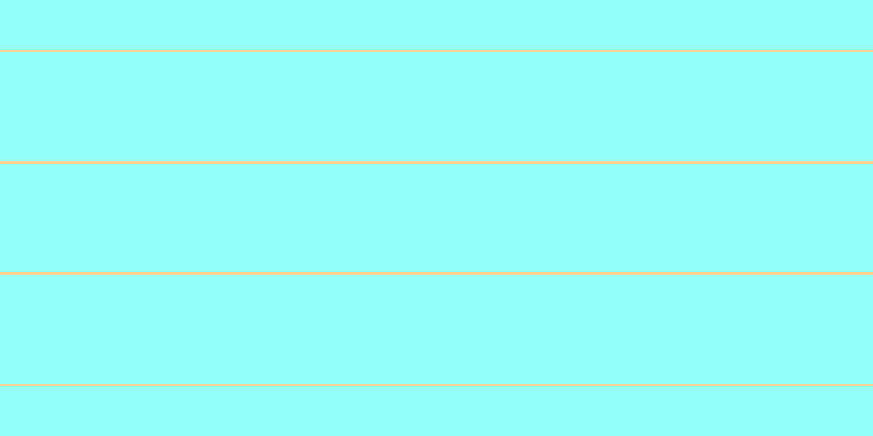 #2afff0 (50%), #fcd393 horizontal lines, two pixels wide, one hundred pixels apart