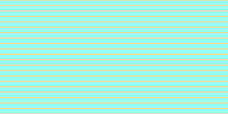 #2afff0 (50%), #fcd393 horizontal lines, four pixels wide, fifteen pixels apart