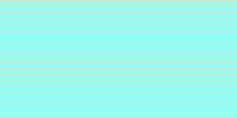 #2afff0 (50%), #fcd393 horizontal lines, two pixels wide, nineteen pixels apart