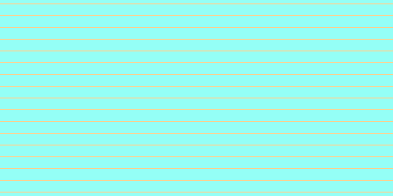 #2afff0 (50%), #fcd393 horizontal lines, two pixels wide, twenty-two pixels apart