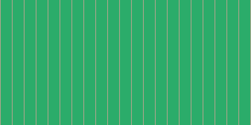 #2bac6a, #caa393 vertical lines, two pixels wide, thirty-six pixels apart