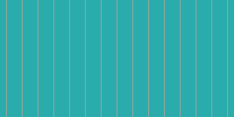 #2bacac, #caa393 vertical lines, two pixels wide, fifty-two pixels apart