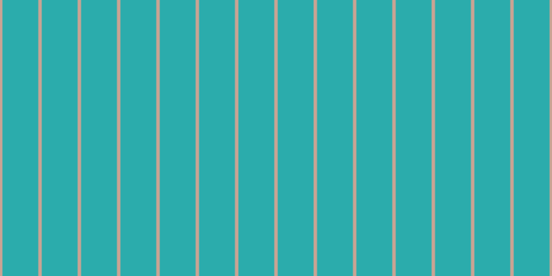 #2bacac, #caa393 vertical lines, five pixels wide, fifty-two pixels apart
