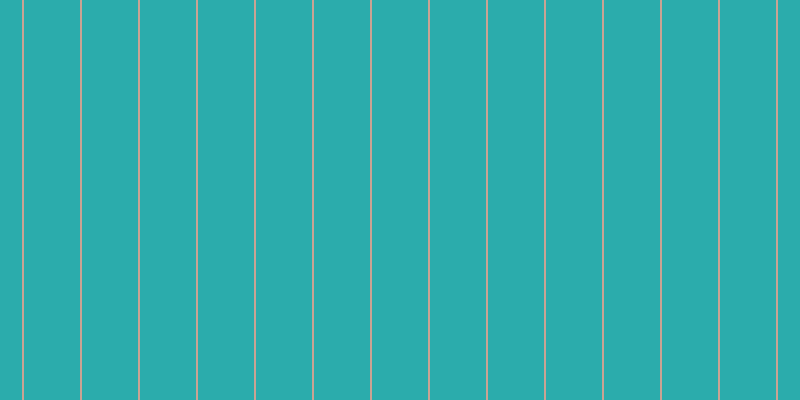 #2bacac, #caa393 vertical lines, two pixels wide, fifty-six pixels apart