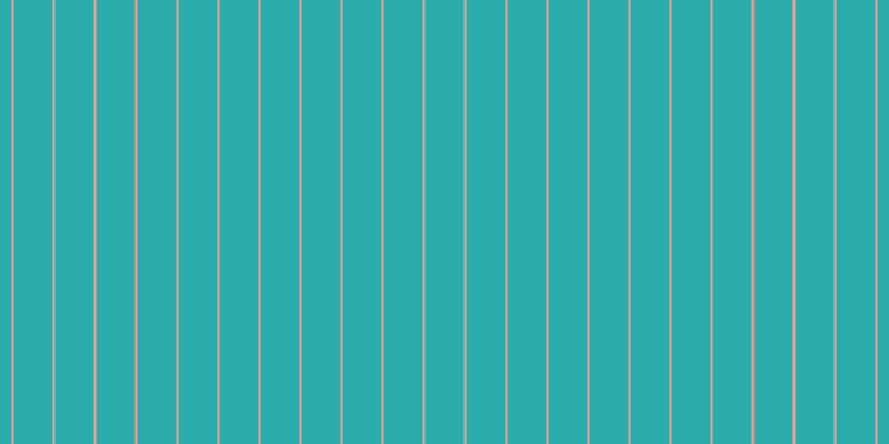 #2bacac, #eba393 vertical lines, two pixels wide, thirty-five pixels apart
