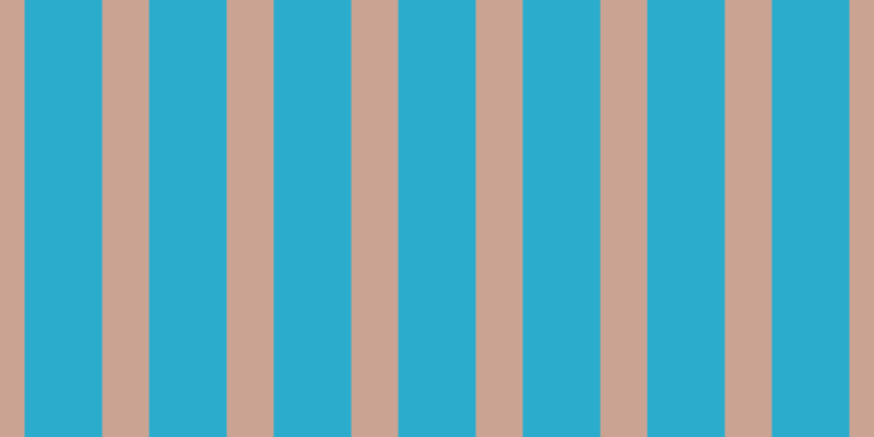 #2baccd, #caa393 vertical lines, forty-three pixels wide, seventy-one pixels apart
