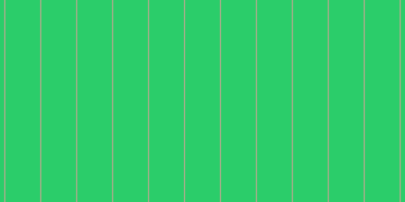 #2bcd6a, #caa393 vertical lines, two pixels wide, sixty-nine pixels apart