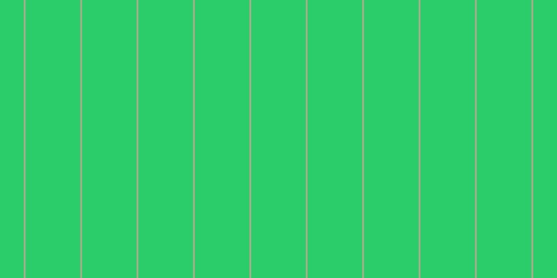#2bcd6a, #caa393 vertical lines, two pixels wide, seventy-nine pixels apart