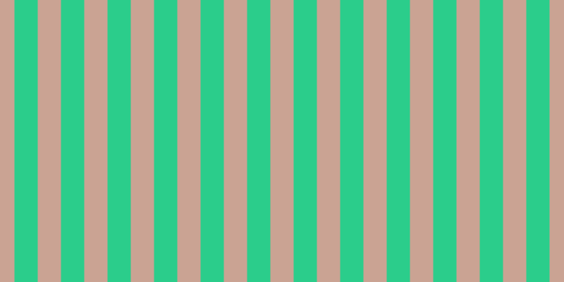 #2bcd8b, #caa393 vertical lines, thirty-three pixels wide, thirty-three pixels apart