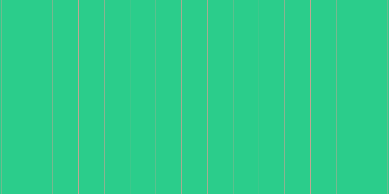 #2bcd8b, #caa393 vertical lines, one pixels wide, fifty-two pixels apart