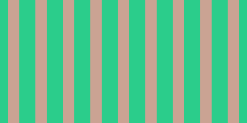 #2bcd8b, #caa393 vertical lines, thirty-seven pixels wide, fifty-two pixels apart
