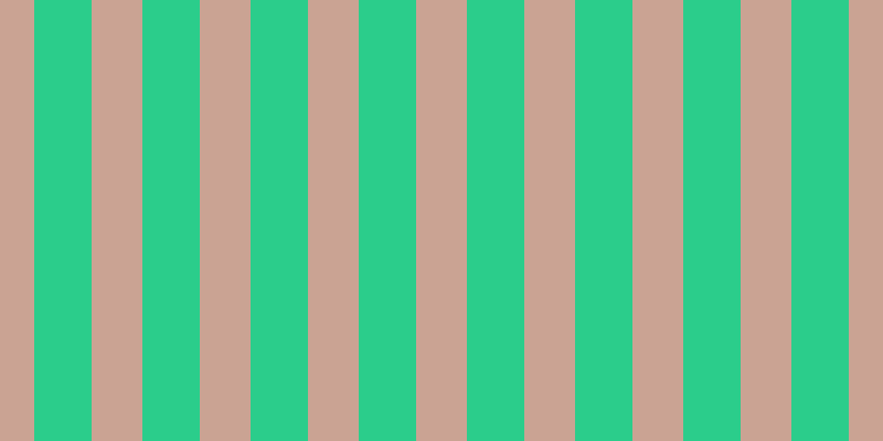 #2bcd8b, #caa393 vertical lines, forty-six pixels wide, fifty-two pixels apart