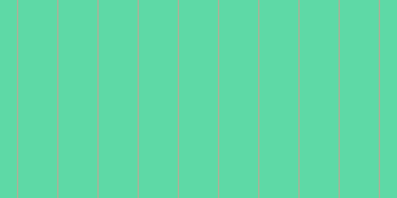 #2bcd8b (75%), #caa393 vertical lines, two pixels wide, seventy-nine pixels apart